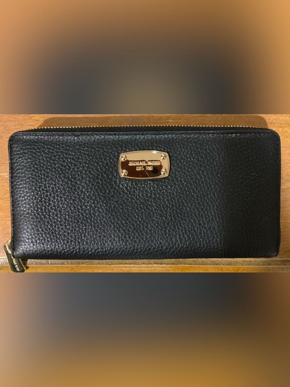 Michael Kors Continental Pebbled Leather Wallet